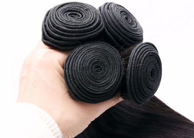 چین موهای صاف اروپایی Remy Hair Extensions 8 &amp;quot;- 30&amp;quot; 8A Gravel Natural Luster تامین کننده