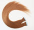 نوار قهوه ای در موهای مصنوعی انسان 10A نرم نرم راحت برای پوشیدن تامین کننده