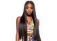 مو طبیعی شال مو به رنگ مو واقعی، کلاه گیس جلو توری کامل برای زنان سیاه تامین کننده